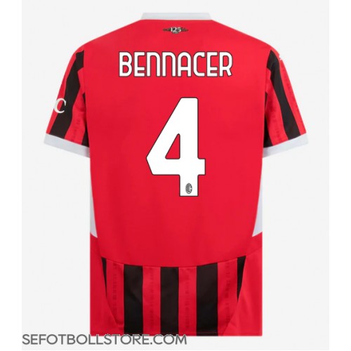 AC Milan Ismael Bennacer #4 Replika Hemmatröja 2024-25 Kortärmad